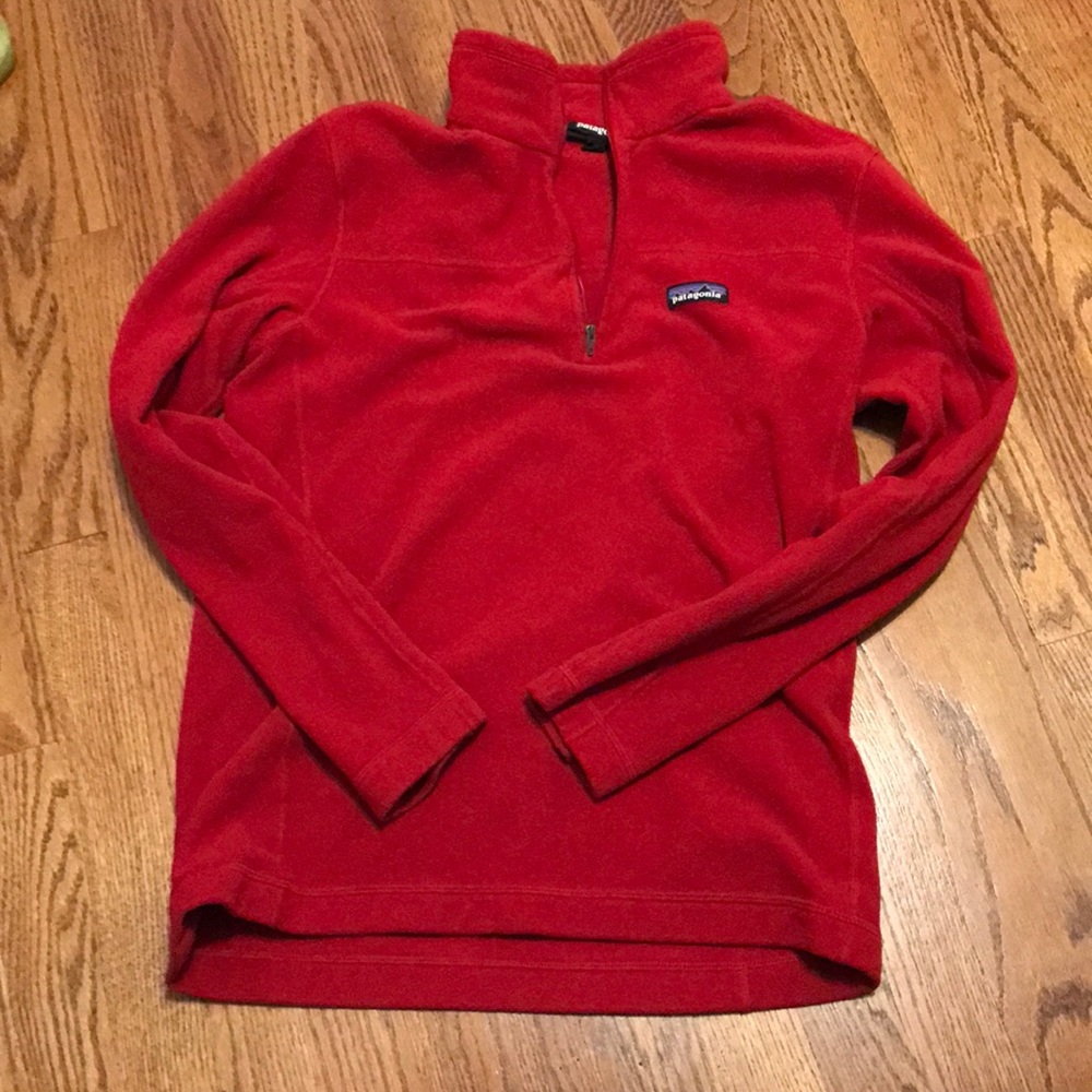 Patagonia jacket vibrant red